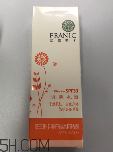 法蘭琳卡防曬霜好用嗎？法蘭琳卡防曬霜用法