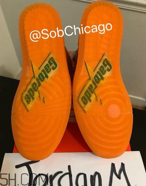 air jordan 1 gatorade佳得樂橙色版發(fā)售時間_多少錢？