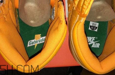 air jordan 1 gatorade佳得樂橙色版發(fā)售時間_多少錢？