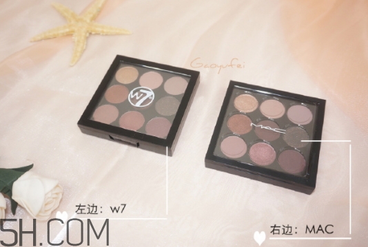 w7眼影盤怎么使用？英國w7九色眼影盤畫法步驟