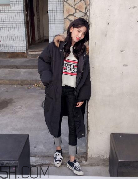 長款棉衣如何搭配？長款棉服搭配圖片