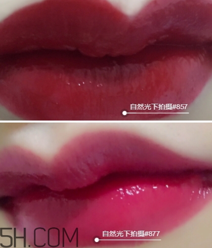 迪奧857和877哪個好看？迪奧857和877試色對比