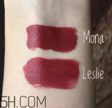 nars mona和leslie一樣嗎？nars mona和leslie試色對比