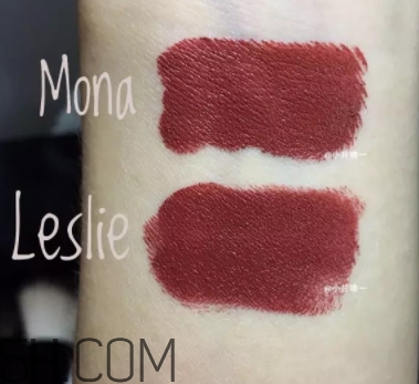 nars mona和leslie一樣嗎？nars mona和leslie試色對比