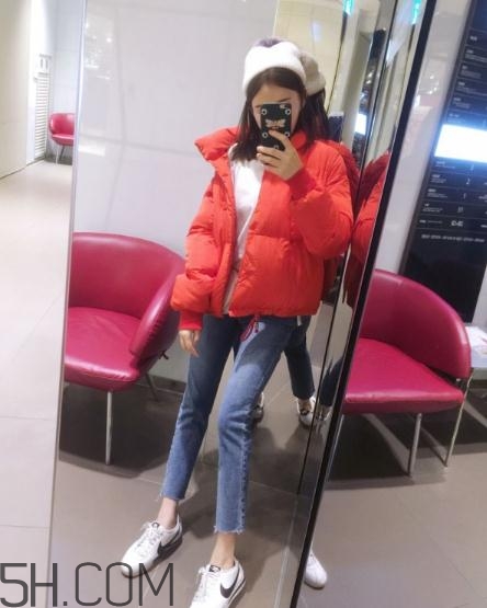 紅色棉襖怎么搭配？紅色棉服搭配圖片