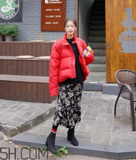 紅色棉襖怎么搭配？紅色棉服搭配圖片