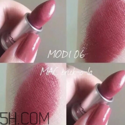 mac mocha和brick哪個好看？mac mocha和brick試色對比