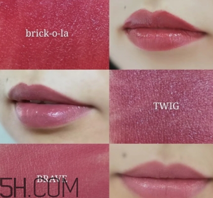 mac twig和brick o la一樣嗎？mac twig和brick o la試色對比