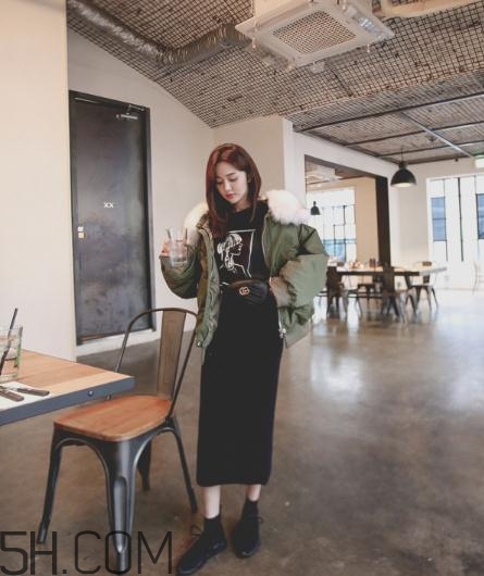 棉服搭配長裙好看嗎？棉襖搭配長裙圖片