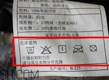 羽絨服標(biāo)簽上的圖什么意思？羽絨服標(biāo)牌怎么看？