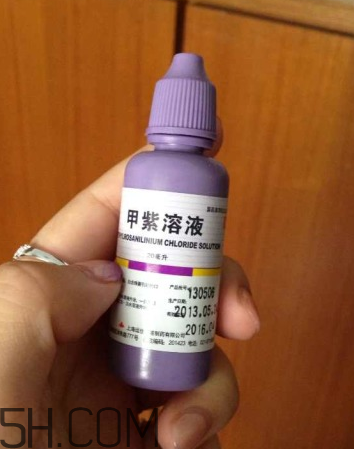紫藥水能治燙傷嗎？紫藥水能用在口腔里嗎？