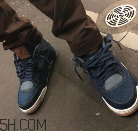 levis與air jordan 4聯(lián)名款實(shí)物什么樣_多少錢？