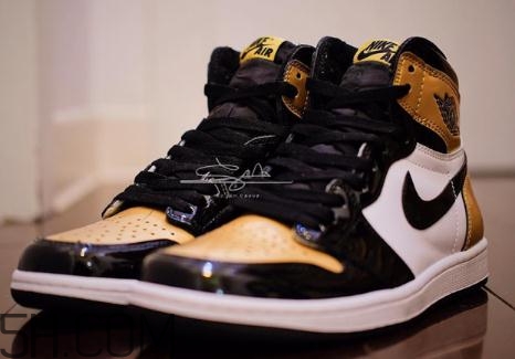 air jordan 1 gold toe黑金腳趾發(fā)售時間_多少錢？