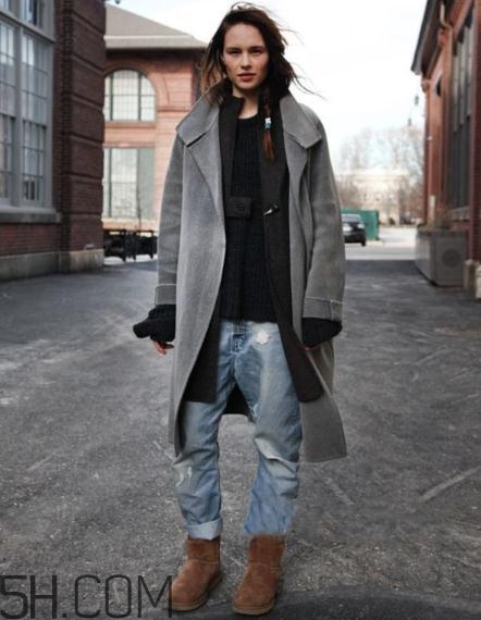 雪地靴搭配什么衣服？雪地靴搭配衣服圖片