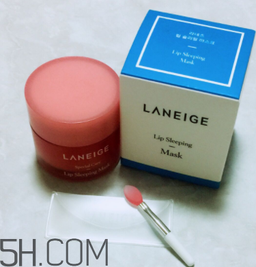 蘭芝夜間唇膜多久用一次？使用頻率