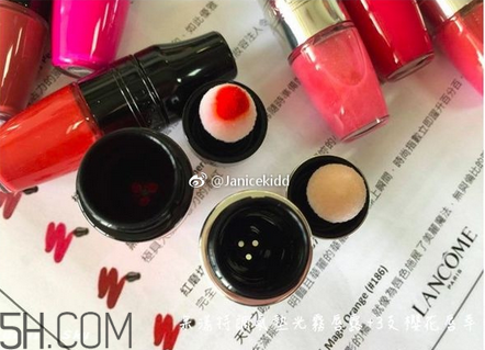 lancome蘭蔻果漾特調(diào)氣墊光霧唇露色號(hào)有哪些？