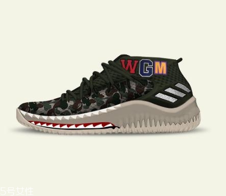 bape與adidas dame 4聯(lián)名有哪幾款_多少錢？