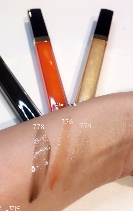 香奈兒可可小姐唇露748什么色？香奈兒水晶糖光透唇釉全試色