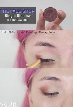 南瓜色眼影怎么畫？南瓜色眼妝畫法教程
