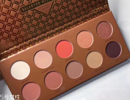 zoeva眼影多少錢？zoeva queens guard眼影盤試色
