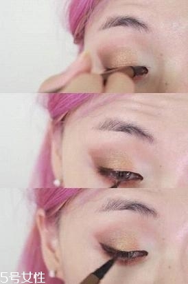 南瓜色眼影怎么畫？南瓜色眼妝畫法教程