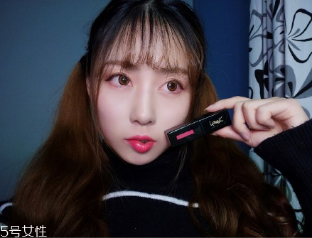 ysl圣羅蘭黑管唇釉哪個(gè)顏色好看？持久度加分