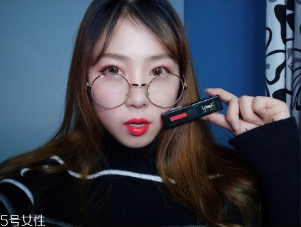 ysl圣羅蘭黑管唇釉哪個(gè)顏色好看？持久度加分