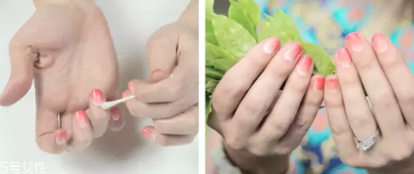 漸變指甲怎么配色？溫暖配色教程