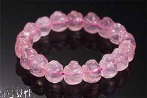 粉水晶手鏈一般多少錢？價(jià)值取決于成色