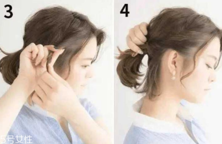 頭發(fā)短怎么扎好看？6個(gè)步驟讓短發(fā)有型又可愛