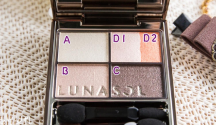 lunasol日月晶彩怎么畫眼影？簡單打造橙色無辜妝