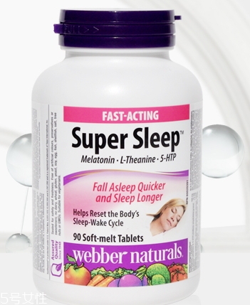 webber naturals褪黑素怎么吃？一覺睡到天亮