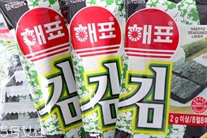 海牌海苔多少錢？韓國(guó)海牌海苔好吃嗎？