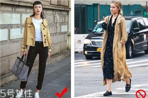 小個子女生怎么挑選風(fēng)衣？小個子風(fēng)衣穿搭技巧
