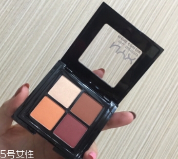 nyx南瓜色眼影怎么用？nyx南瓜盤畫法
