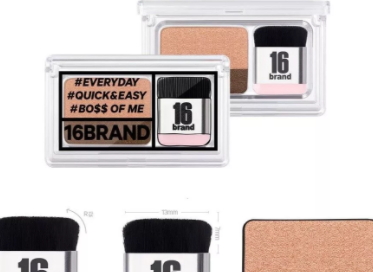 sixteen眼影怎么樣？sixteen 16brand眼影評測