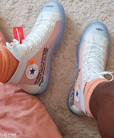 converse匡威聯(lián)名off white多少錢？