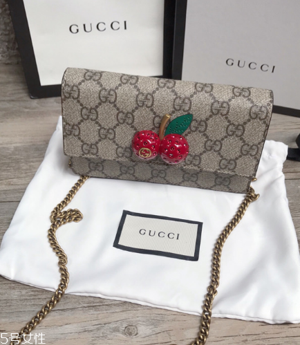 gucci櫻桃包尺寸多大？gucci櫻桃鏈條包尺寸