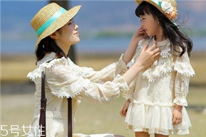 夏天母女裝怎么搭配？夏季母女裝搭配圖片