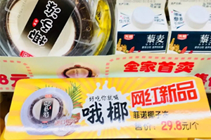 全家椰子凍多少錢一個？全家網(wǎng)紅椰子凍哪里買
