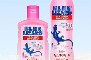 blue lizard藍(lán)蜥蜴防曬霜油嗎？藍(lán)蜥蜴防曬霜防水嗎