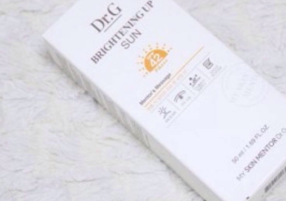 DR G防曬霜怎么樣？dr g防曬霜油不油