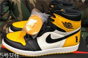 aj1黑黃腳趾會發(fā)售嗎？aj1黑黃腳趾實(shí)物曝光