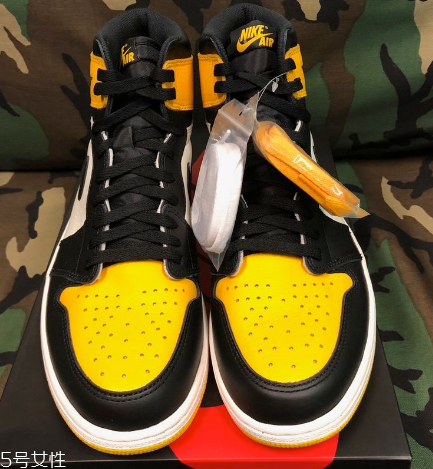 aj1黑黃腳趾會發(fā)售嗎？aj1黑黃腳趾實(shí)物曝光
