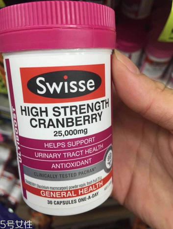 蔓越莓膠囊有雌激素嗎？