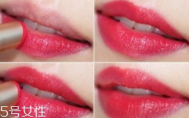 櫻桃粉口紅是什么顏色？櫻桃粉口紅試色圖片