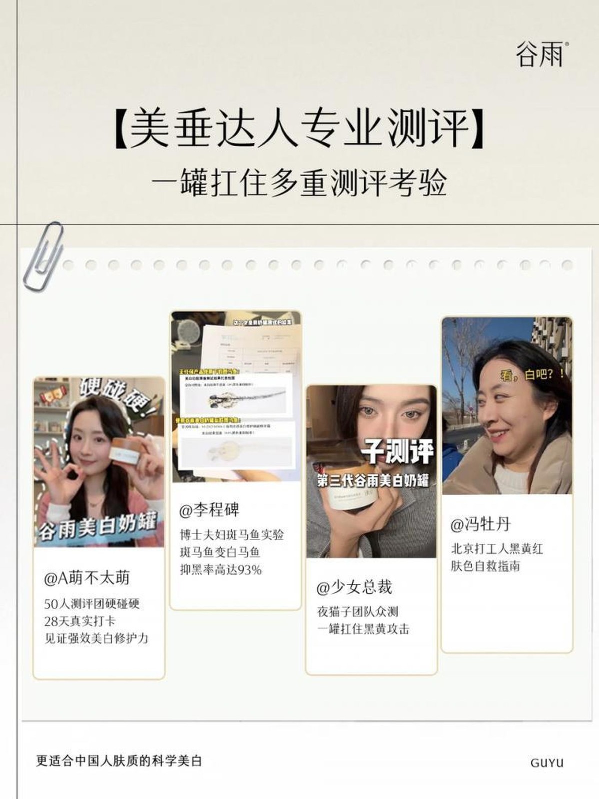 極光甘草千人測(cè)評(píng)！第三代美白奶罐闖關(guān)成功